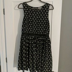 Black bicycles skater dress!
